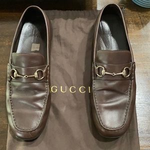 Gucci brown loafers